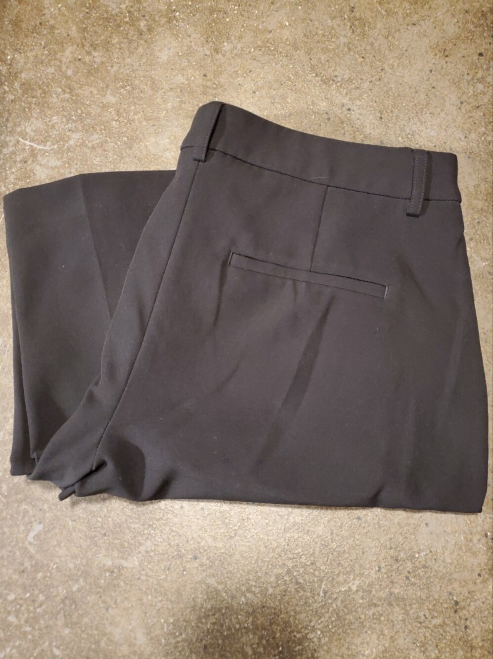 Express Editor Women's Black Wide Leg Dress Pants - Picture 2 of 3